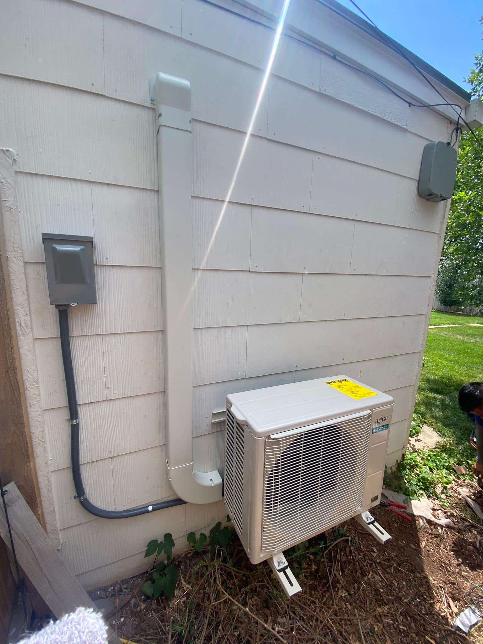 Mini split outdoor unit